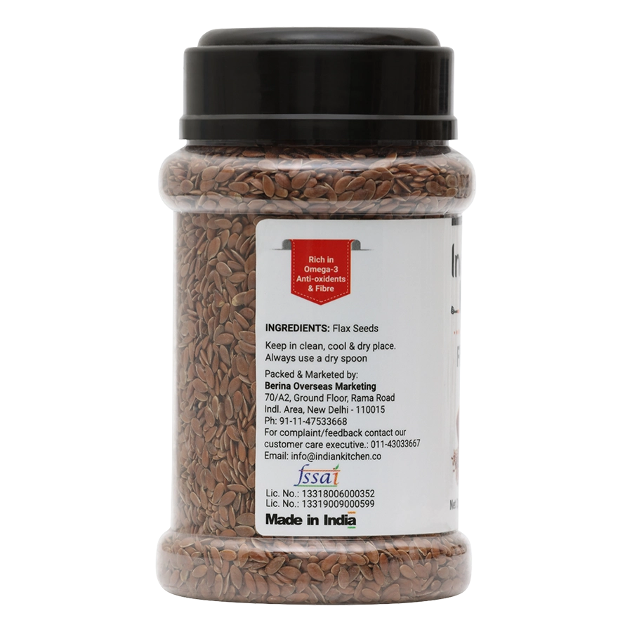 Indian Kitchen Flax Seeds 200g Indian Kitchen Flax Seeds 200g - Indian Kitchen